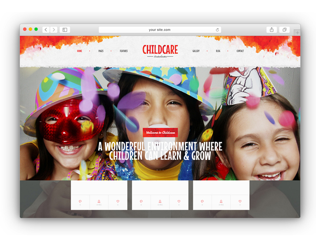 Child Care - Children & Kindergarten WP Theme