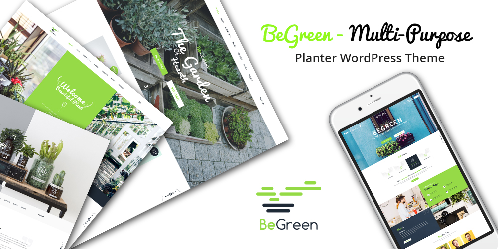 Planter, Gardening & Landscaping WordPress Theme